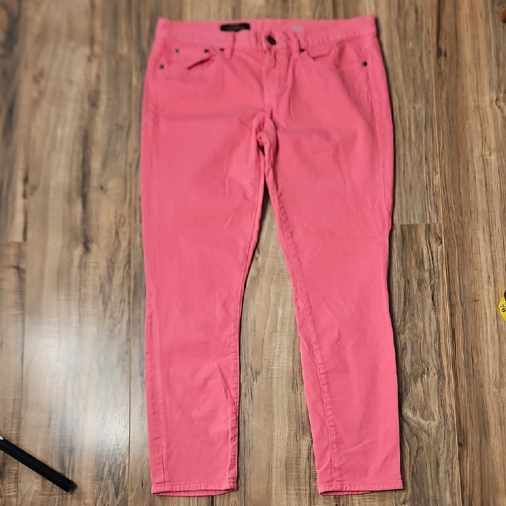 J Crew Salmon Toothpick Jeans 30 - Picture 4 of 11